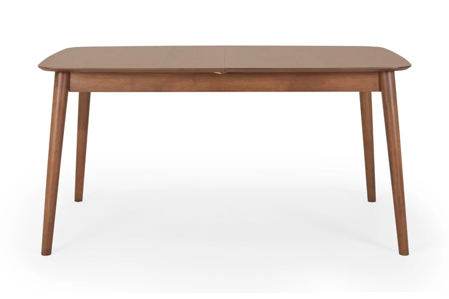 Otis Extension Modern Dining Table, Brown Medium Density, by Lounge Lovers