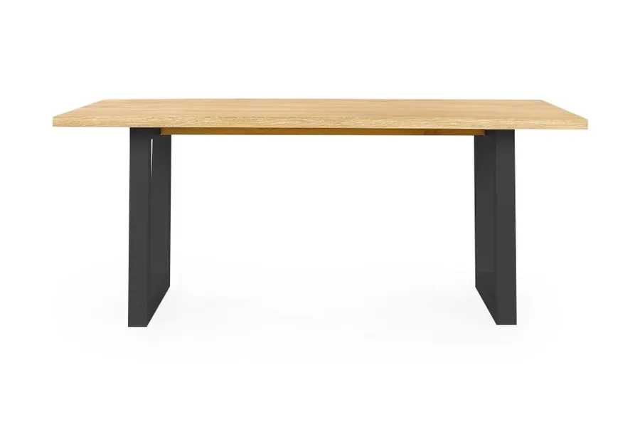 Bronte Brushed 180cm Coastal Dining Table Solid American Timber Oak, by Lounge Lovers