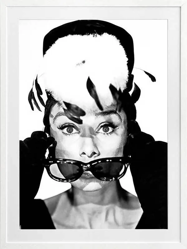 Audrey Hepburn Framed Art Print