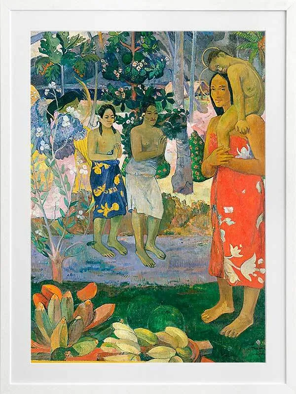 Ia Orana Maria Framed Art Print