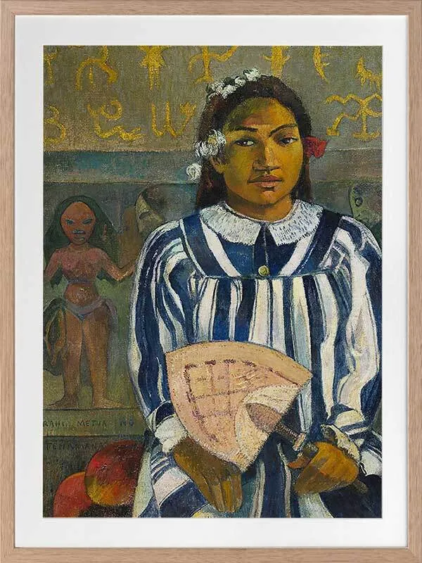 The Ancestors of Tehamana Framed Art Print