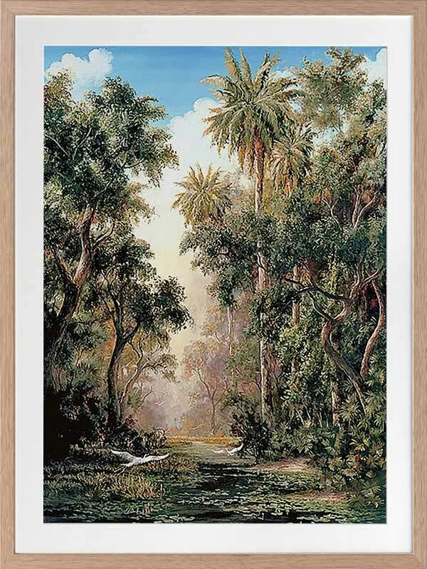 Paradise Awaits Framed Art Print