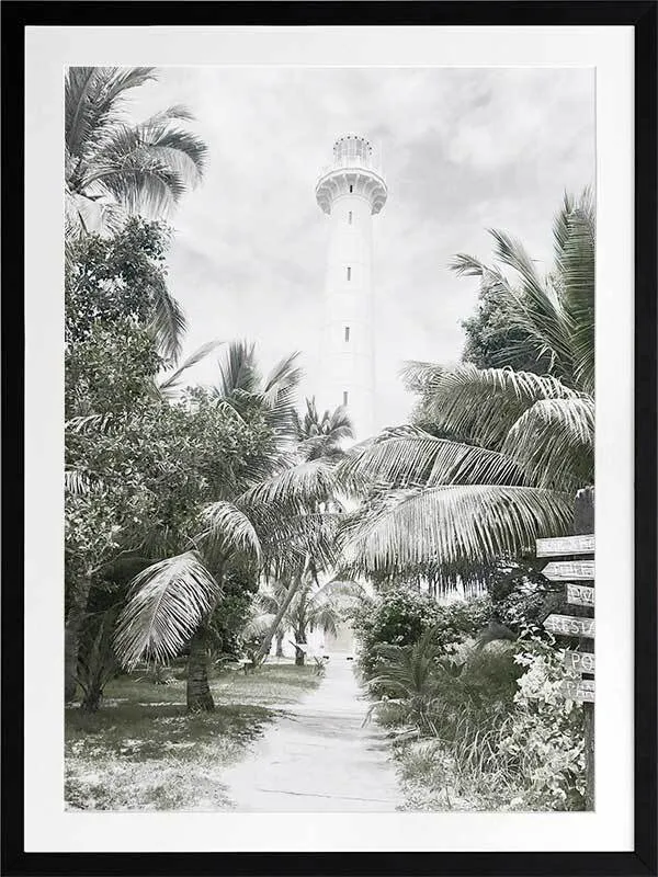 The Lighthouse Framed Art Print