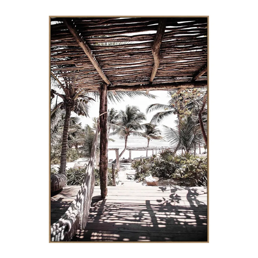 Hideaway A Box Framed Canvas in 95x135cm