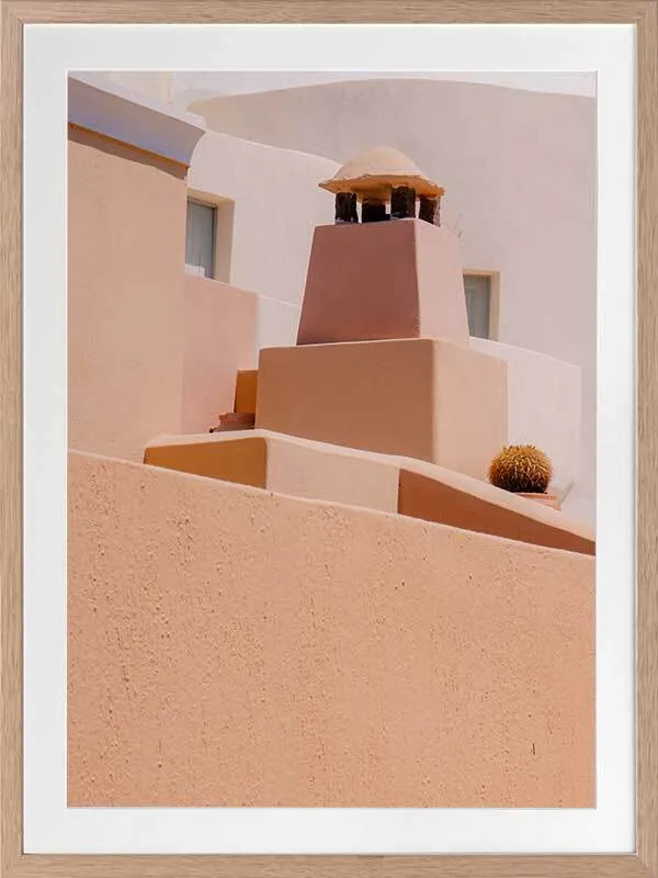 Pastel Marrakech Framed Art Print