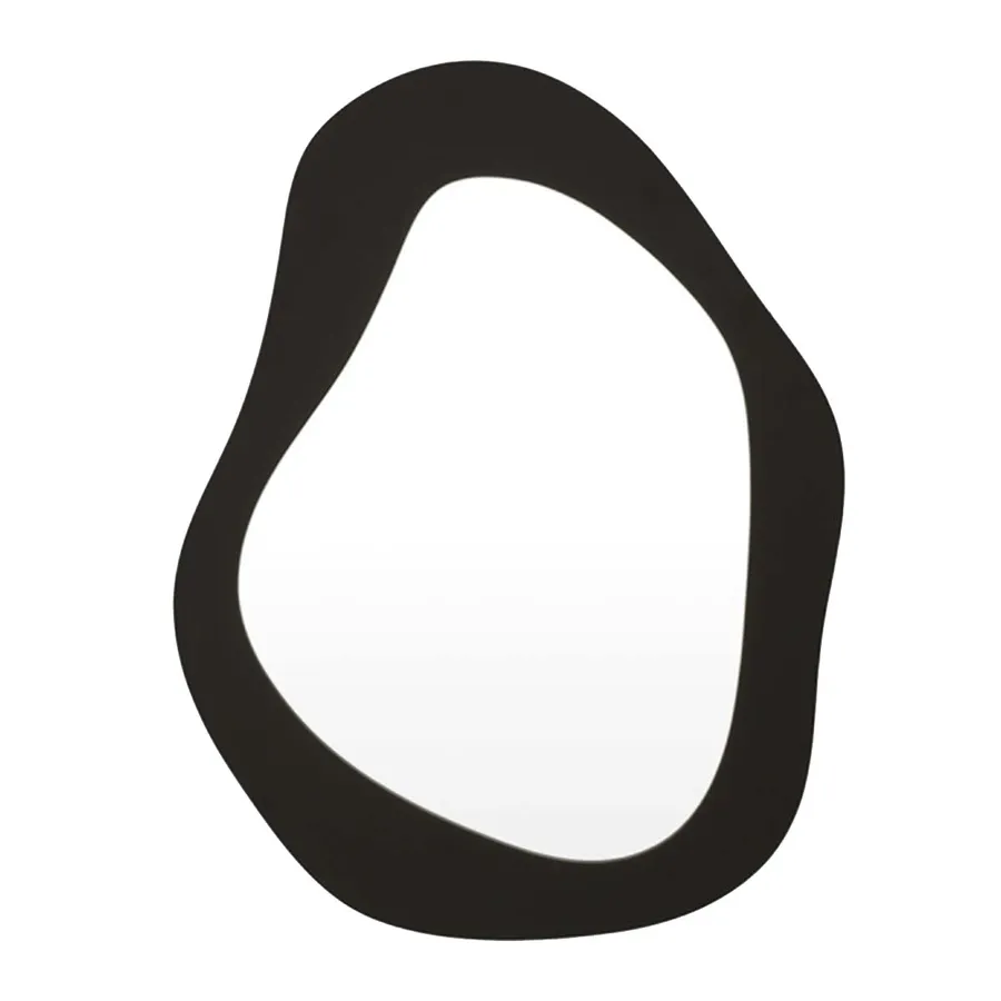 Aura Mirror 65X85cm in Black