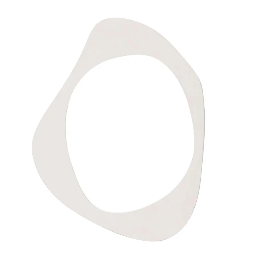 Aura Mirror 50X65cm in Shell