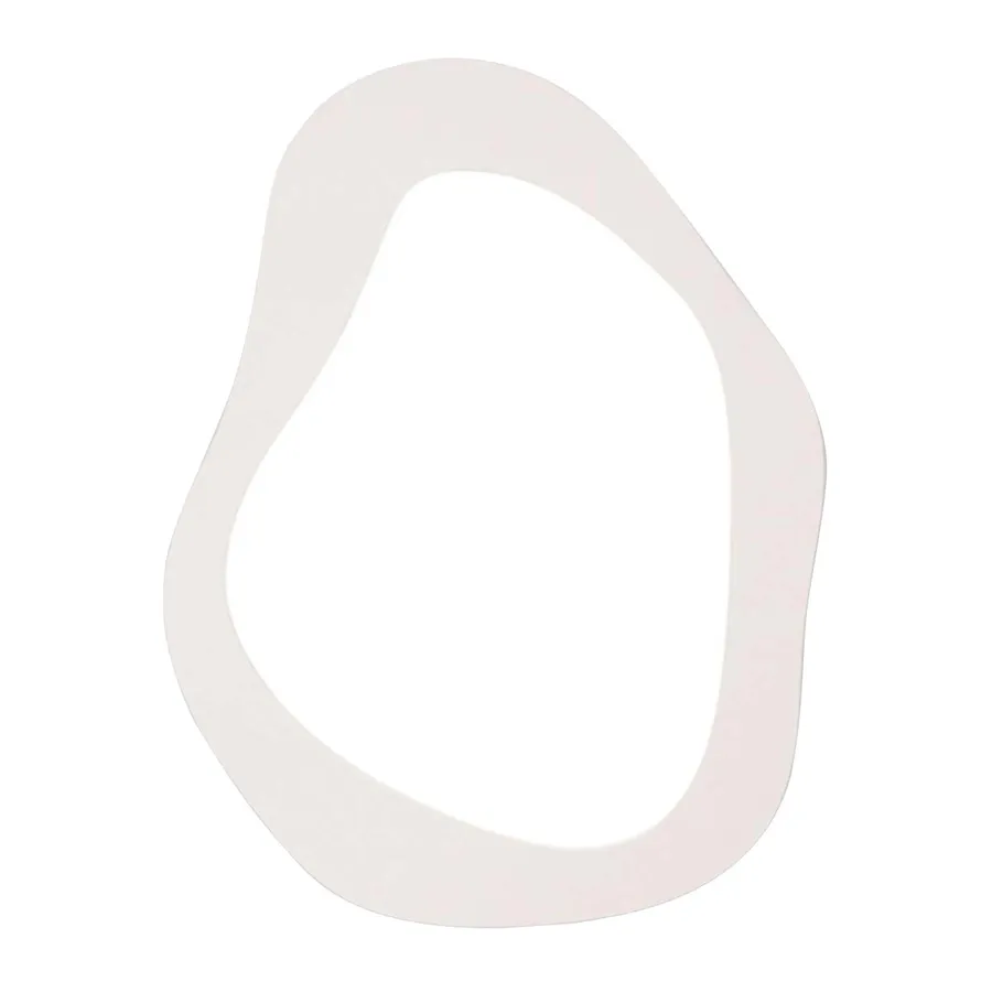 Aura Mirror 65X85cm in Shell