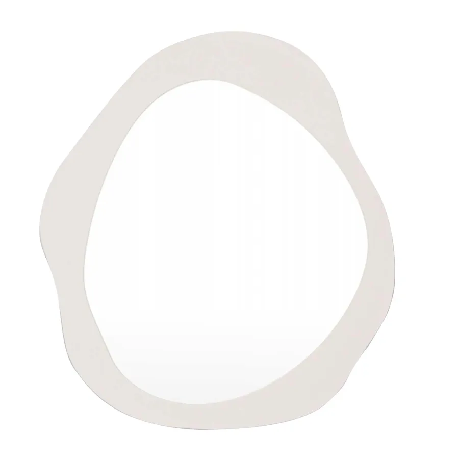 Aura Mirror 85X95cm in Shell