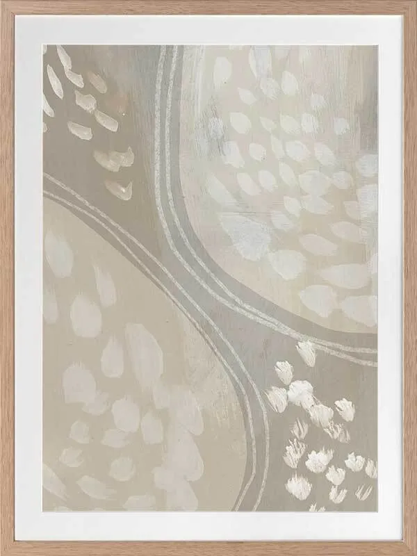 Ovals III Framed Art Print