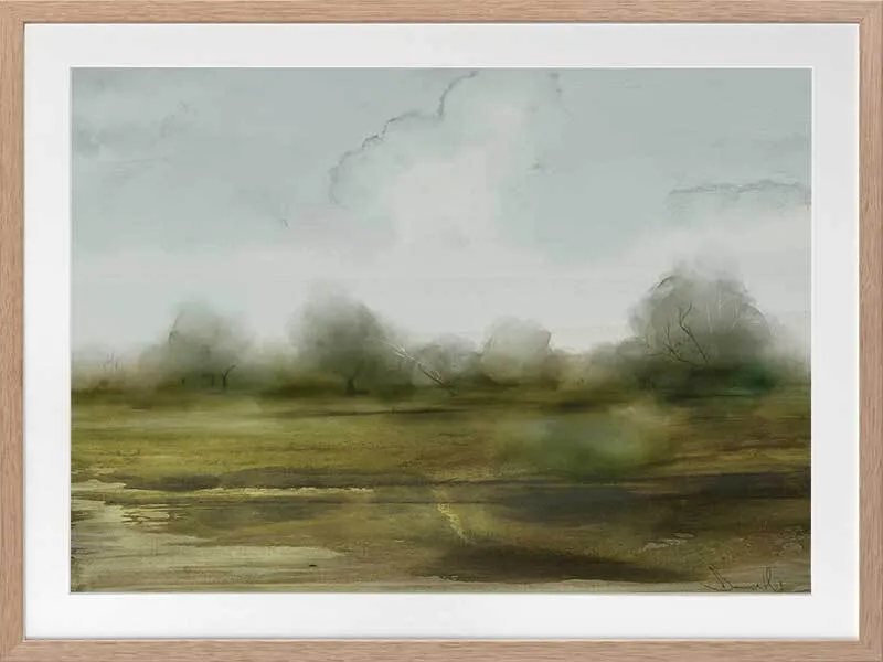 Country Framed Art Print