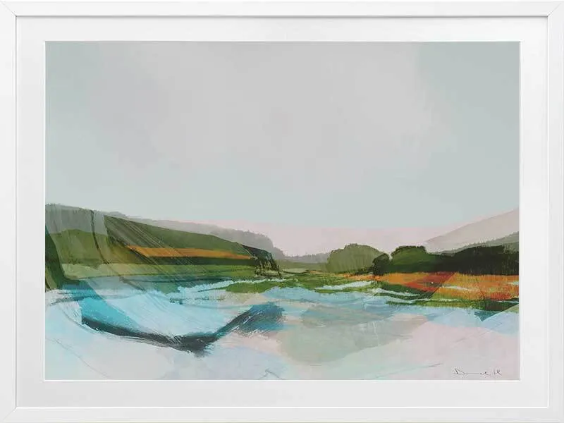 Estuary Dream Framed Art Print