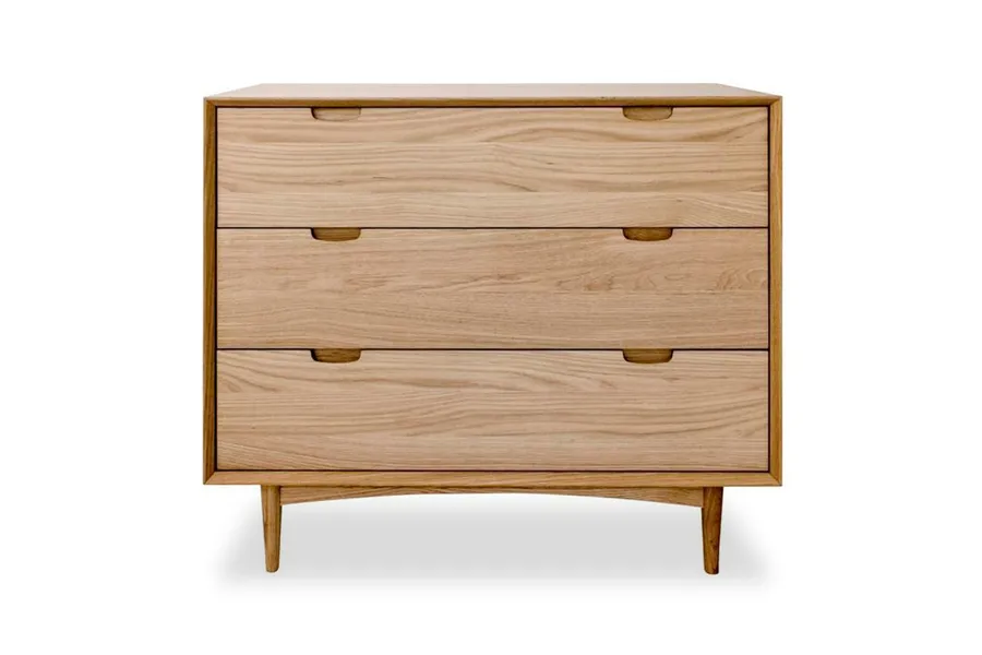 Erikson Scandinavian Chest Of Drawers, Oak, by Lounge Lovers