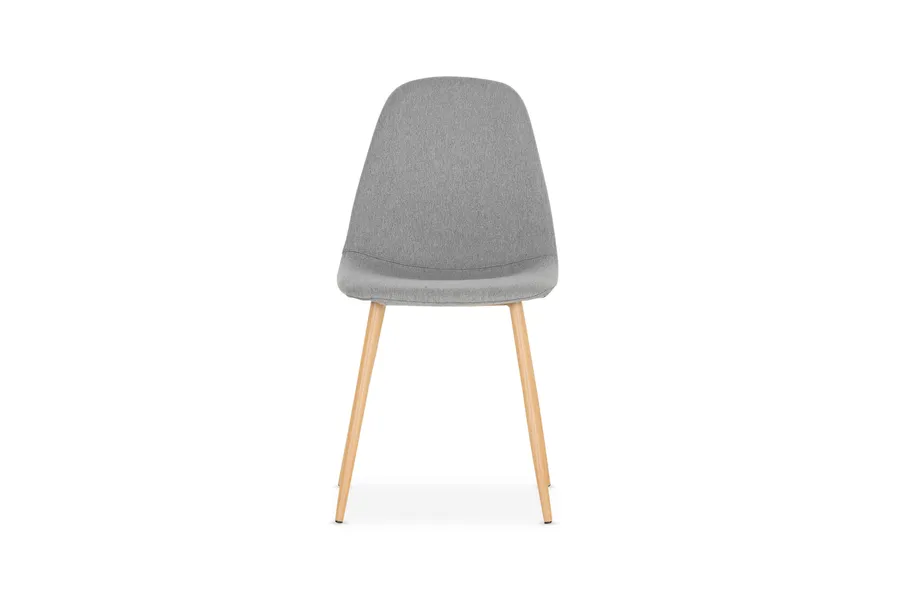 June Modern Dining Chair, Light Grey, by Lounge Lovers