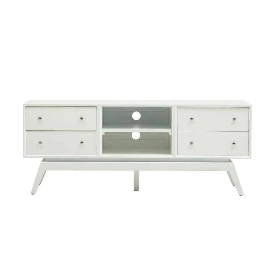 Sari Entertainment Unit 160cm in White