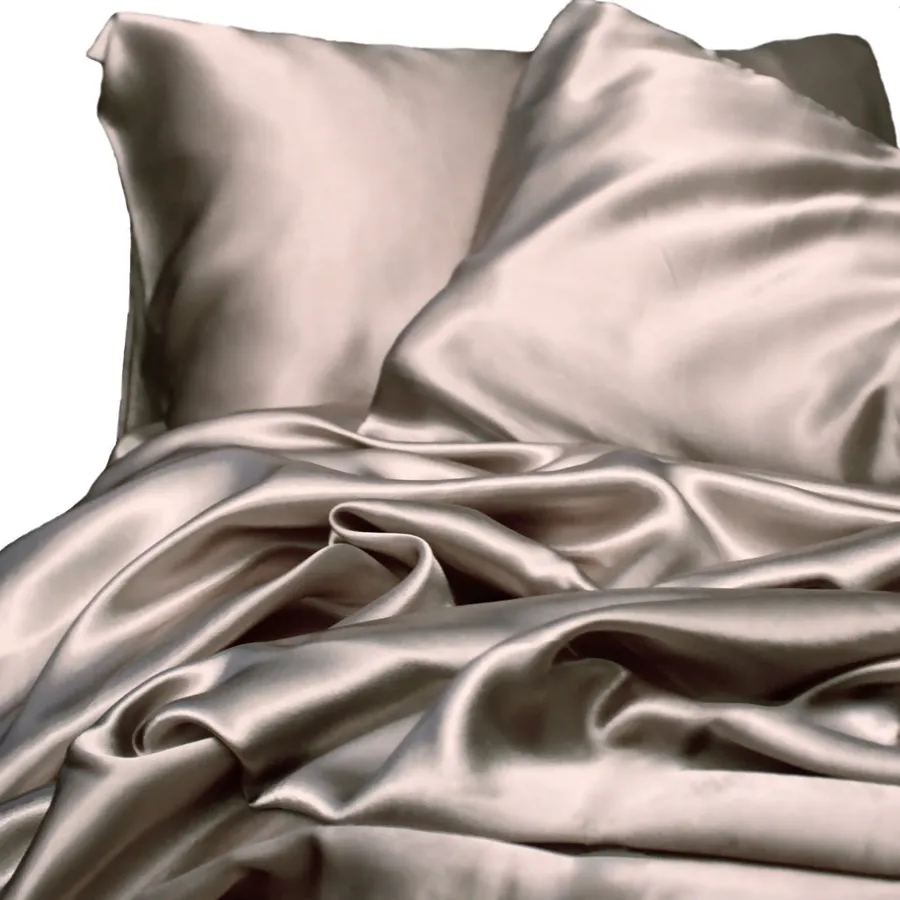 Satin Sheet Set - Champagne Latte