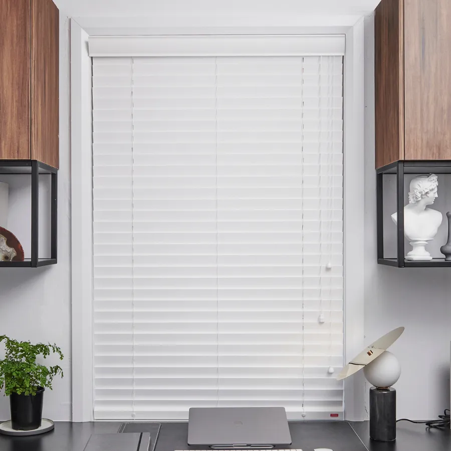 Venetian Blinds in White