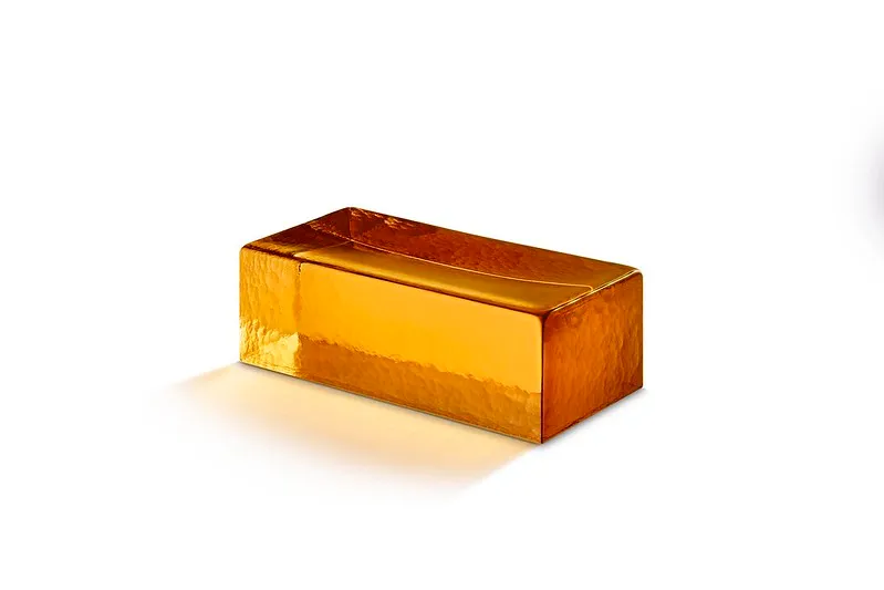 Venetian Glass - Golden Amber (Natural)