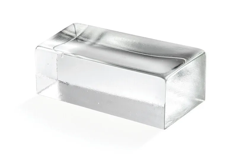 Venetian Glass - Arctic Crystal (Semi Polished)