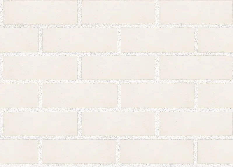 Thin Brick - Glazed White