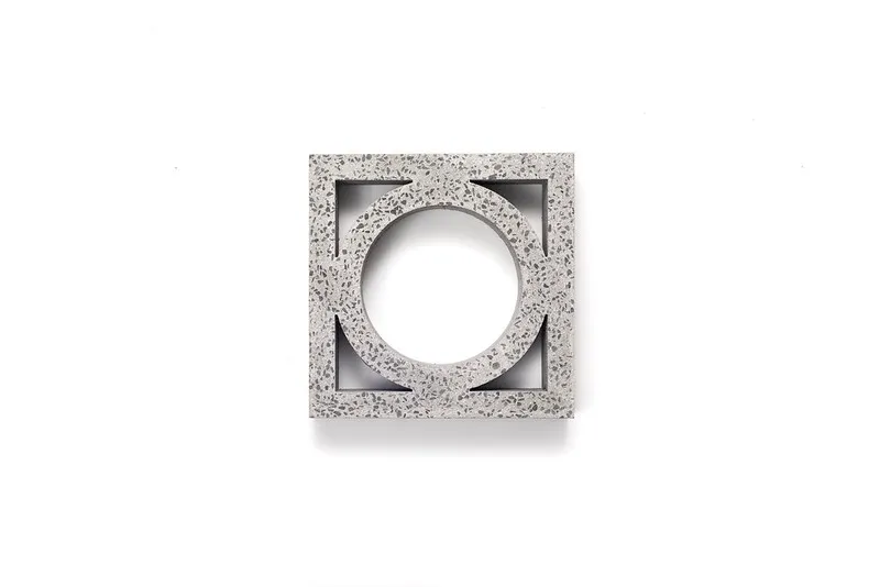 Breeze Block - Nickel (Circle Breeze)