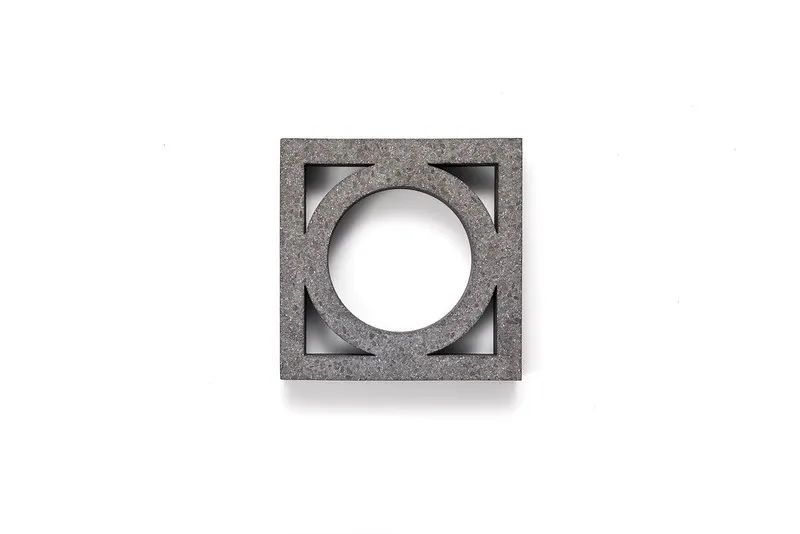 Breeze Block - Pewter (Circle Breeze)