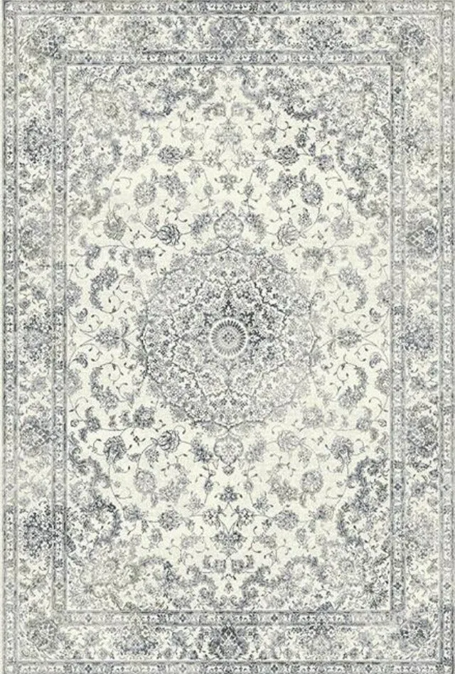 Noble Paxton Rug | Ivory & Blue
