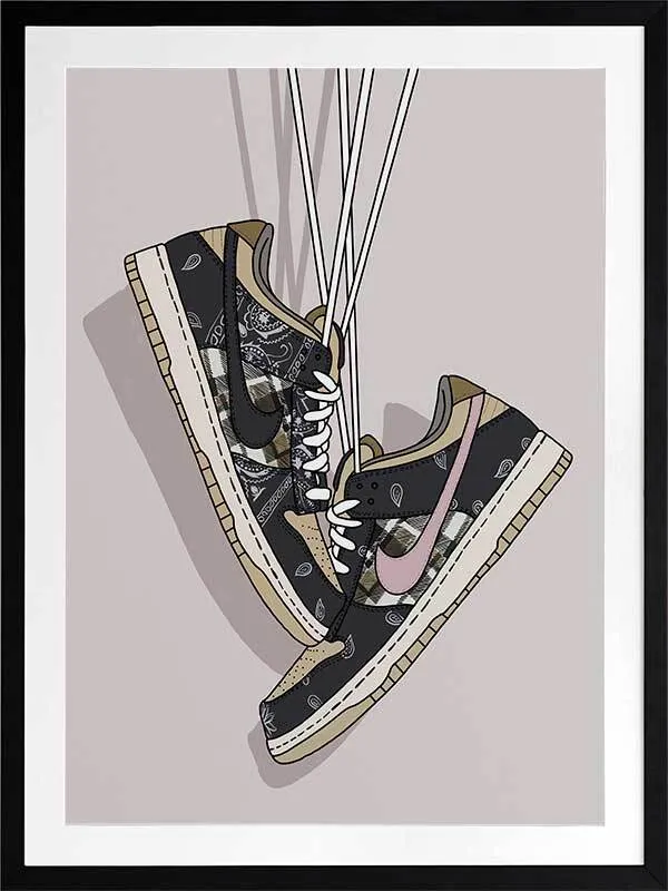 Hangin' Out Framed Art Print