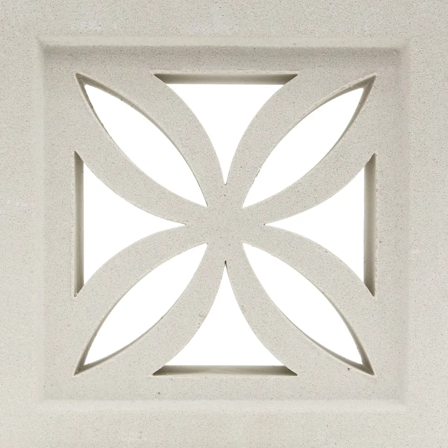 The Breeze Block Co. SMALLS _ Flower White