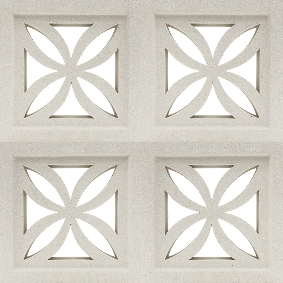 The Breeze Block Co. SMALLS _ Flower White
