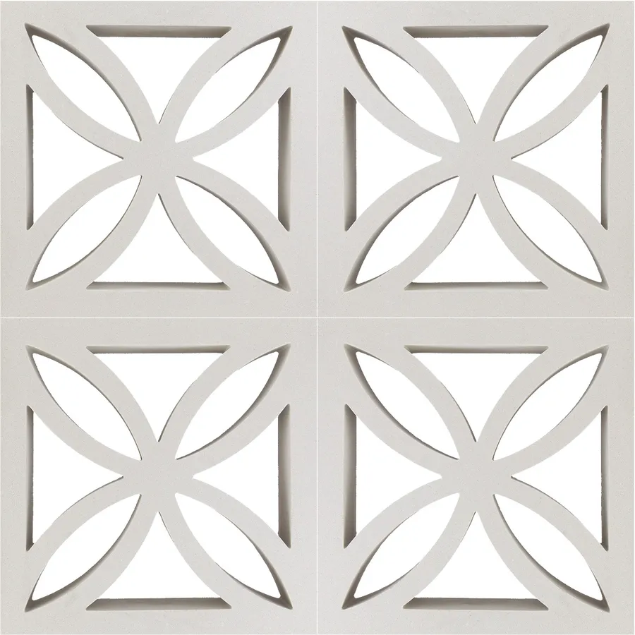 The Breeze Block Co. BIGS _ Flower White