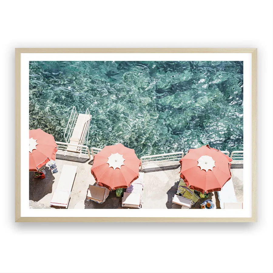 Bagno Marino Archi From Above Photo Art Print