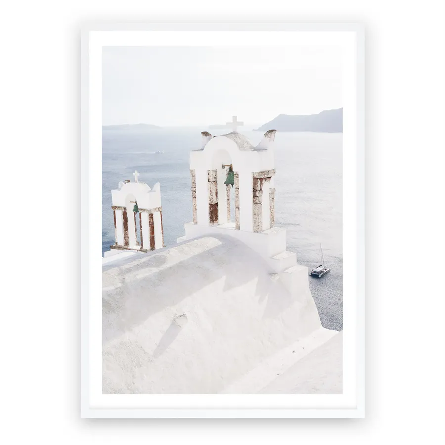 Oia Bells I Photo Art Print