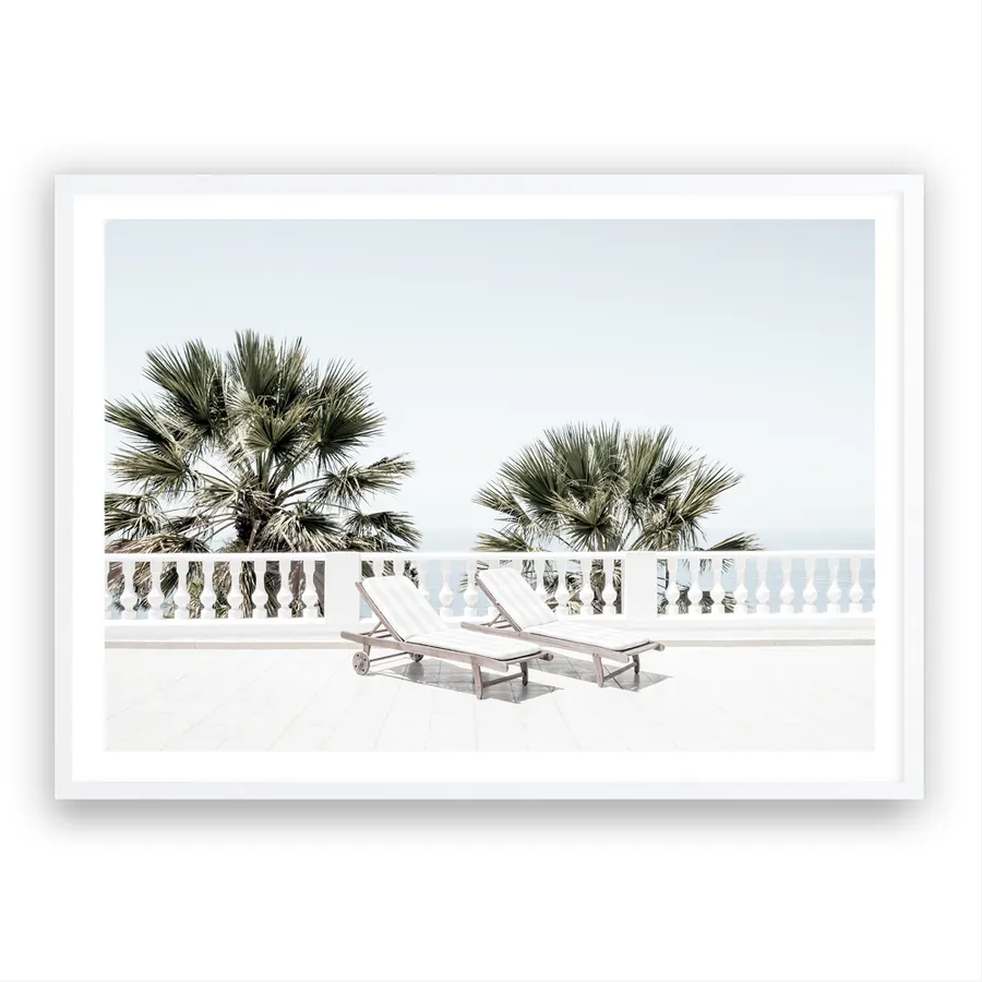 Sun Terrace I Photo Art Print