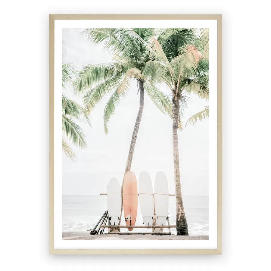 Island Surfboards I Photo Art Print