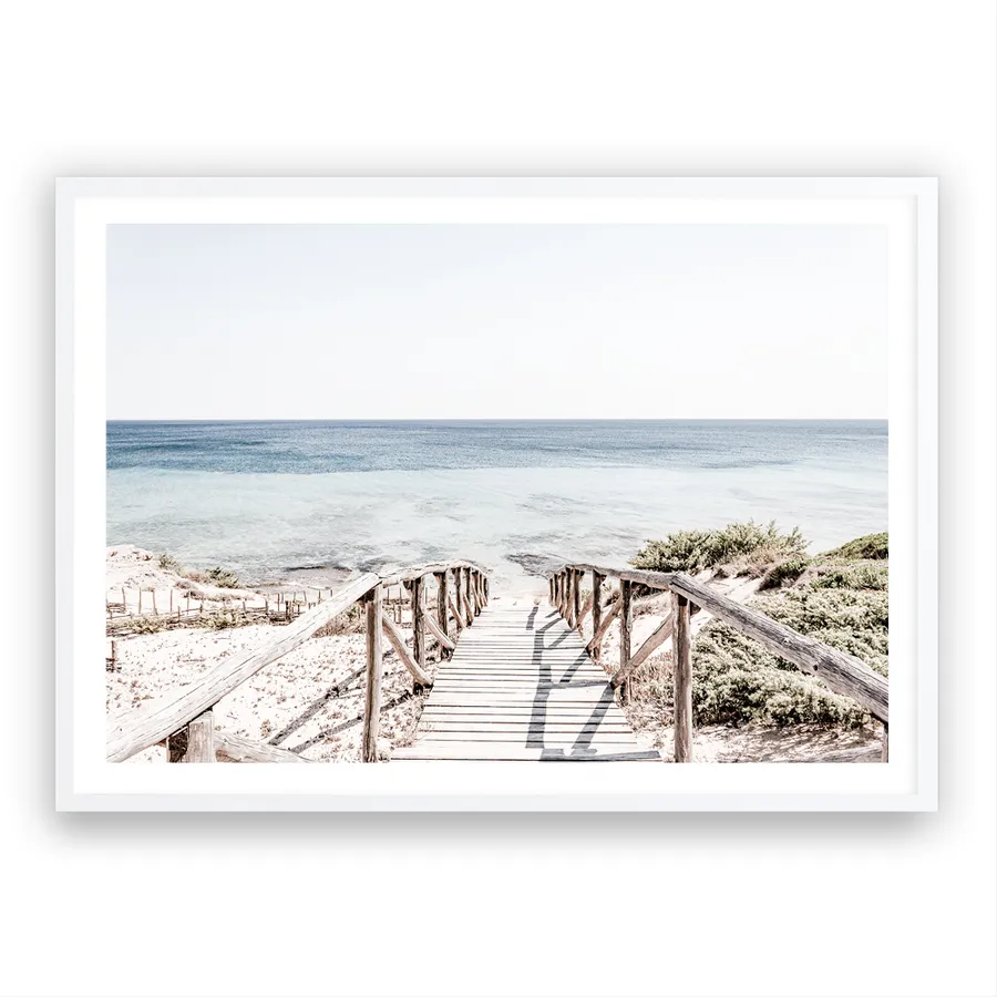 Beach Path I Photo Art Print