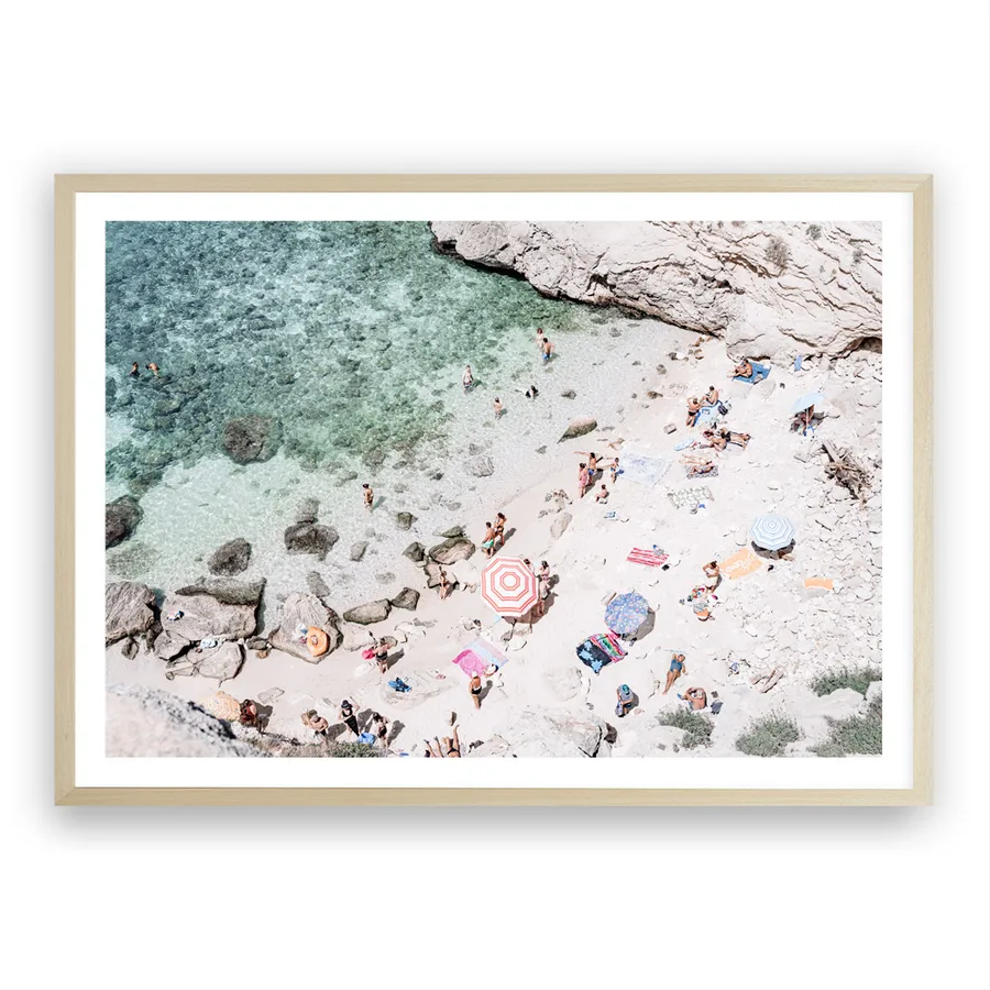 Salento Beach Day III Photo Art Print