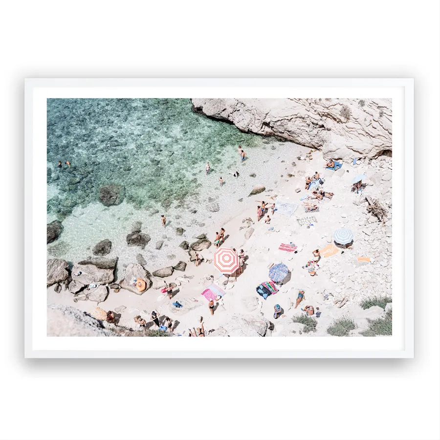 Salento Beach Day III Photo Art Print