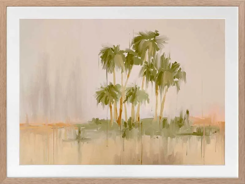 Tropical Sunset III Framed Art Print