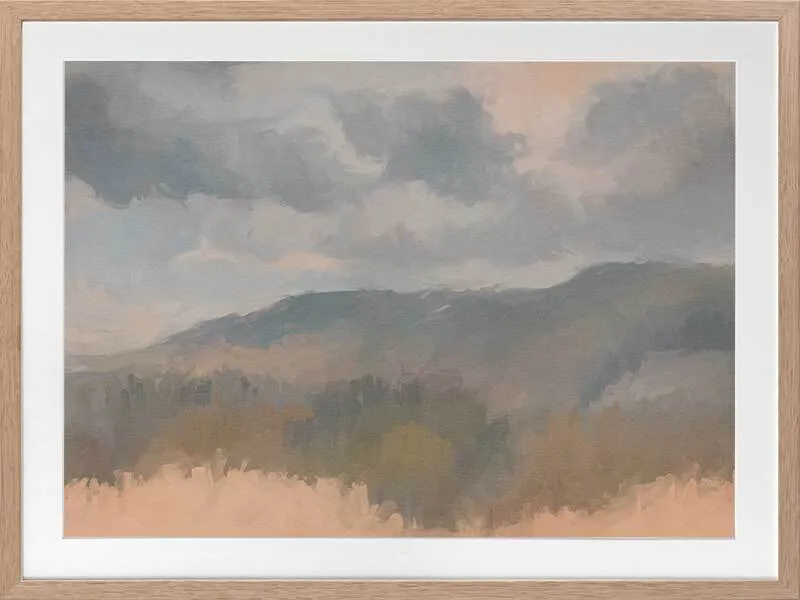 Dusk Framed Art Print
