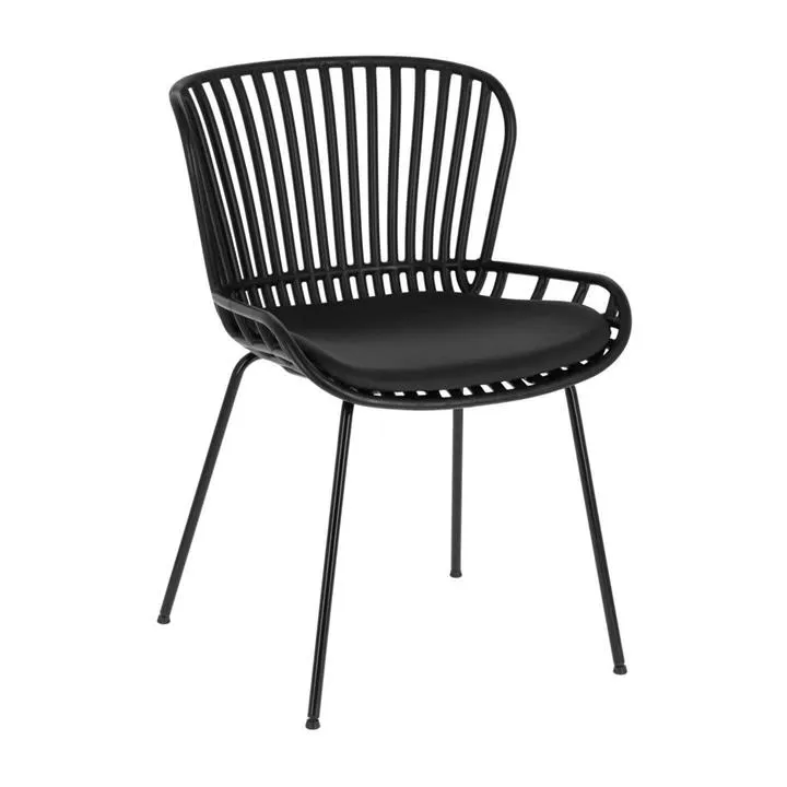 Senona Outdoor Dining Chair - Black by Interior Secrets - AfterPay Available