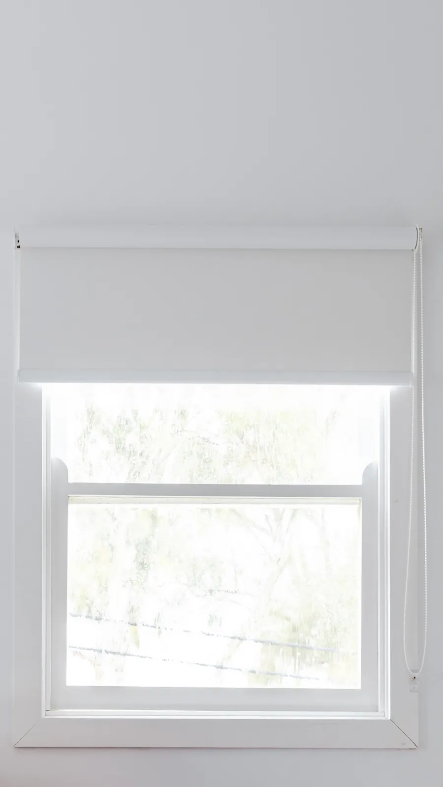 Roller Blind - Mercury II White