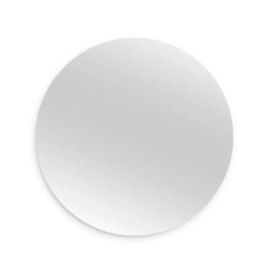Rio Round Polished Edge Bathroom Mirror Range - 5 sizes available 500mm Glue to Wall No Demister