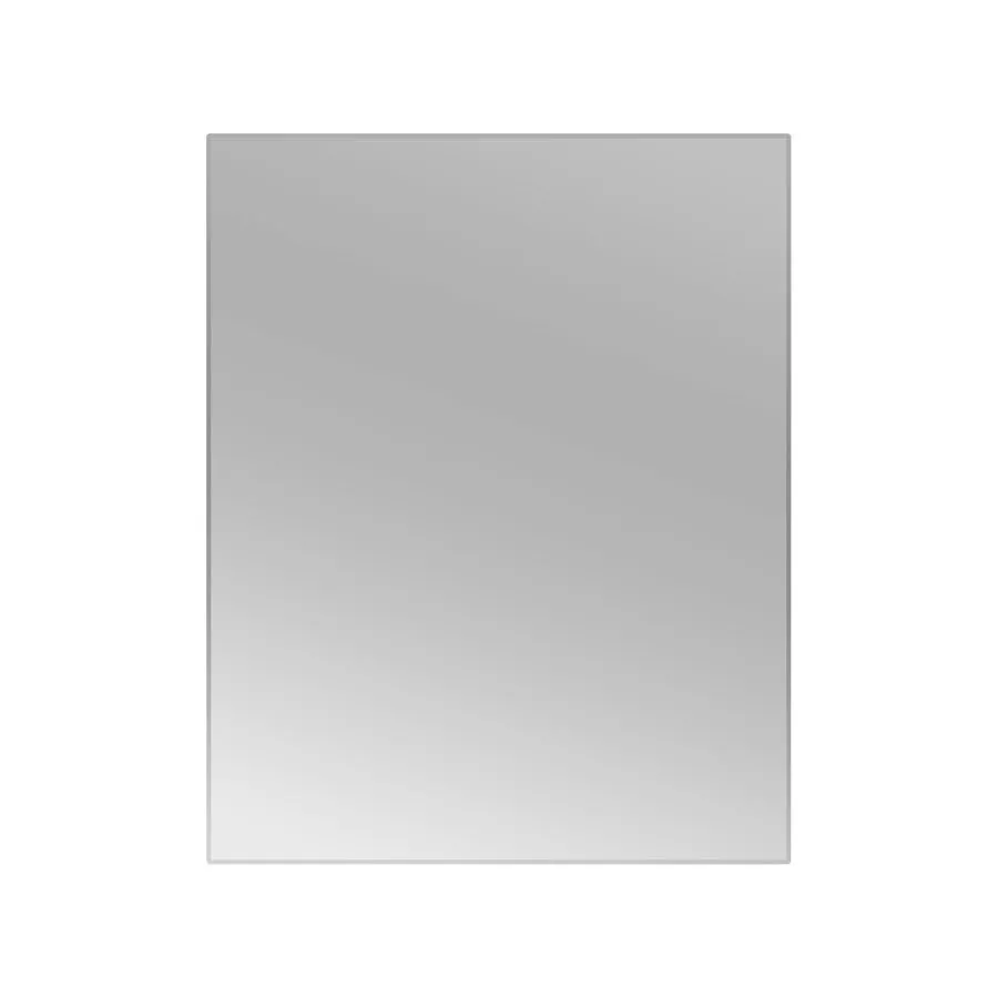 Jackson Rectangle Polished Edge Bathroom Mirror Range - 7 Sizes Available W600 x H750 Glue to Wall No Demister