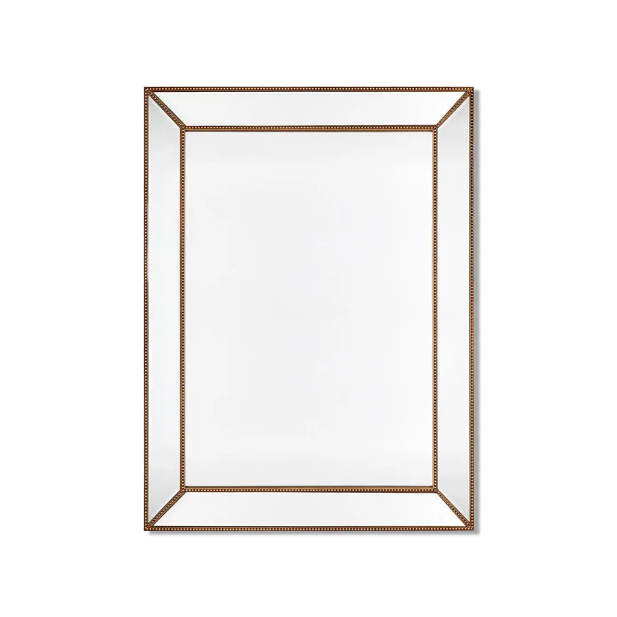 Zanthia Large Wall Mirror Gold 90cm x 120cm