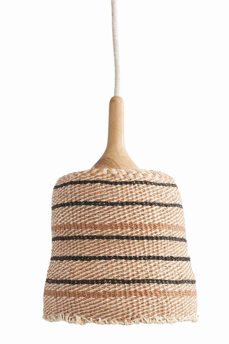 Handwoven Pendant Light - Nomadic Collection, Small