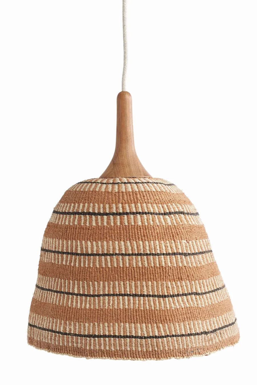 Handwoven Pendant Light - Nomadic Collection, Large