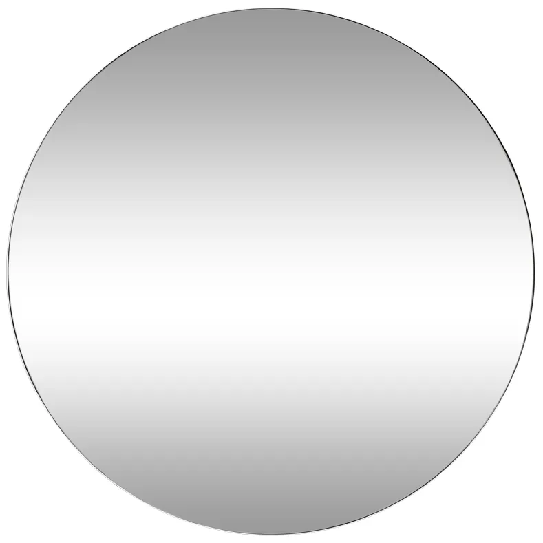 Minim Round Wall Mirror White - 120cm