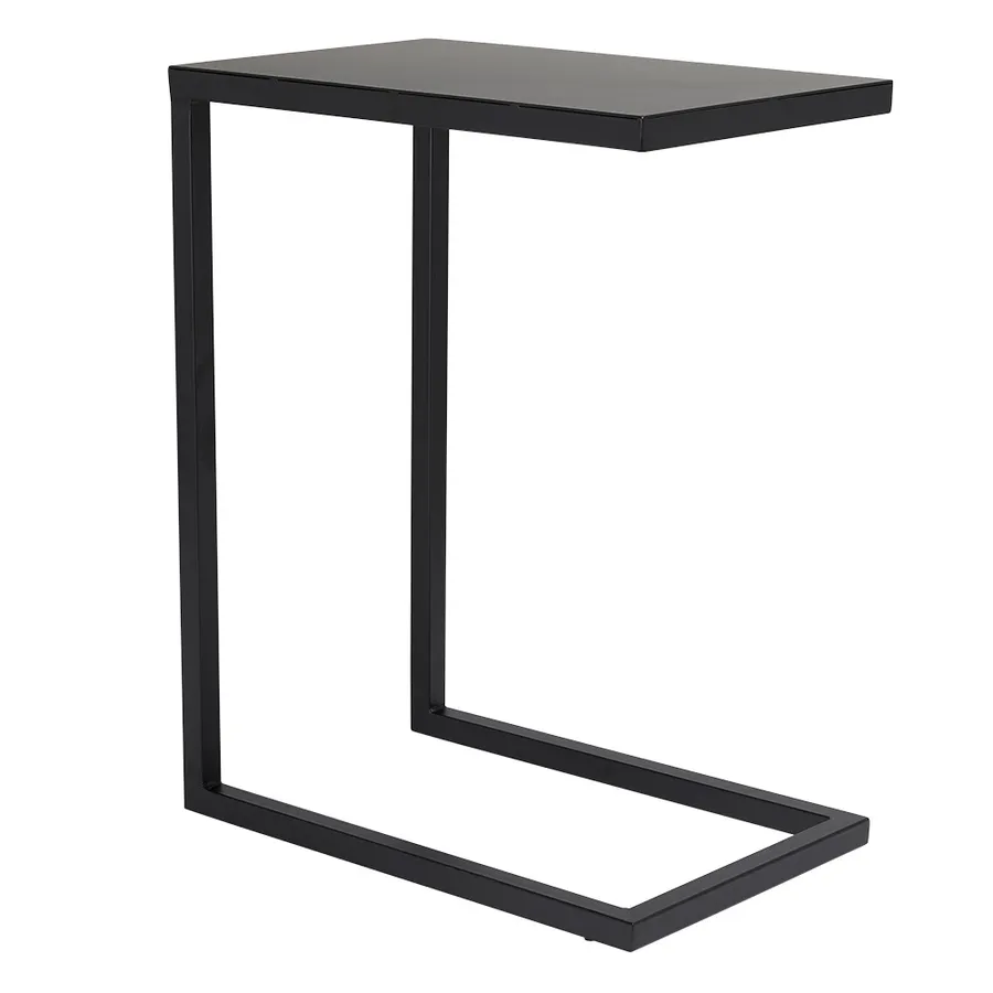 Slim Sofa Table Black