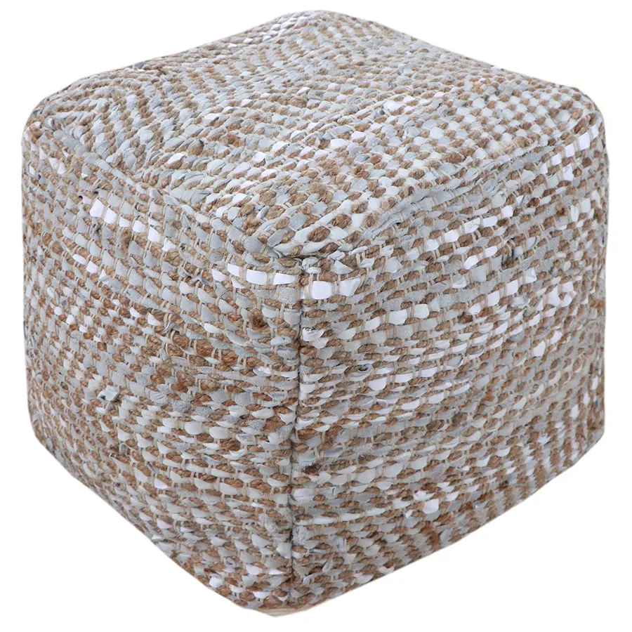 Meknes Pouf - 40cm x 40cm x 40cm